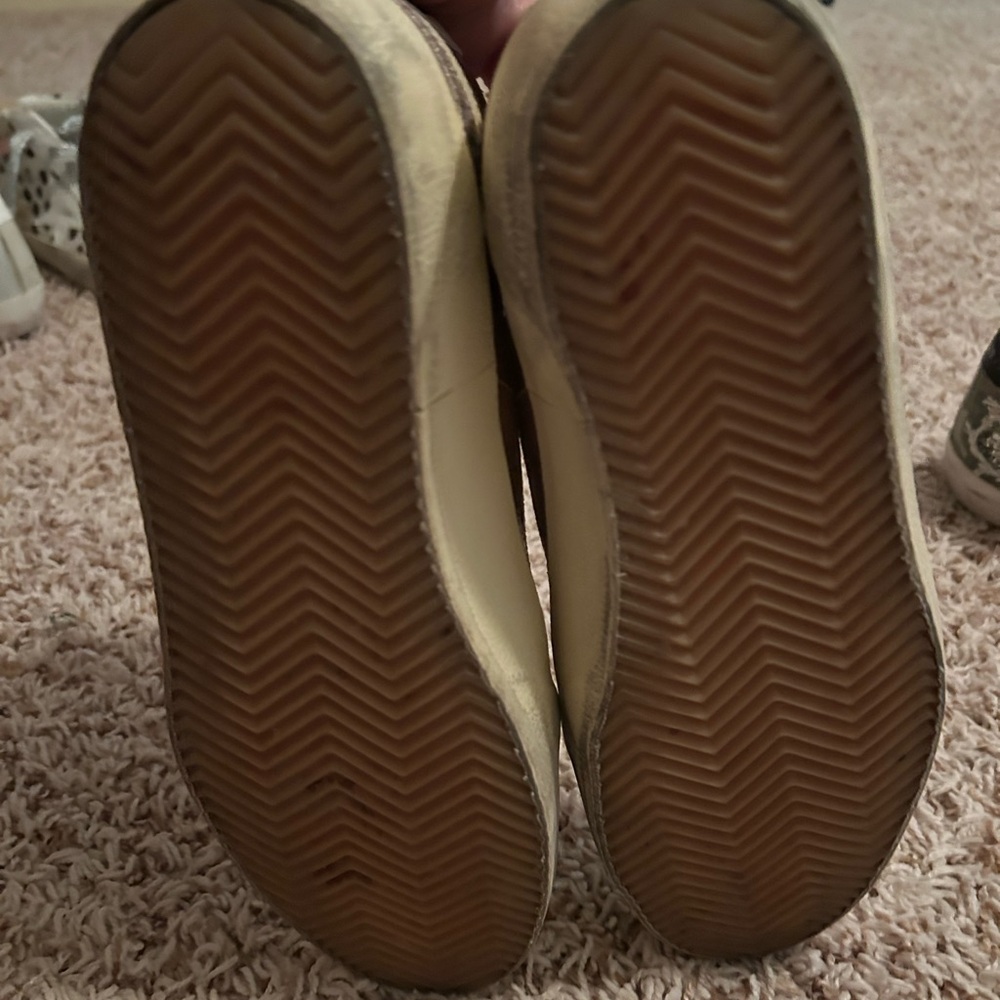 Women's Metallic Bronze Sneakers Golden Goose Mid size 39 - Picture 5 of 9